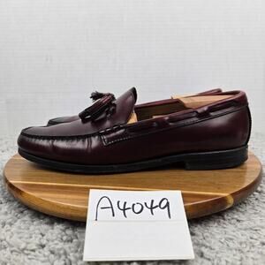 G.H. Bass & Co Weejuns Mens 10.5D Burgundy Casual Office Daily Tassel Loafer